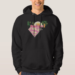 Supergirl Natuur Logo Hoodie