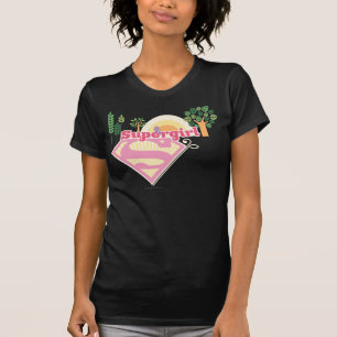 Supergirl Natuur Logo T-shirt
