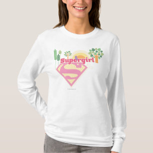 Supergirl Natuur Logo T-shirt