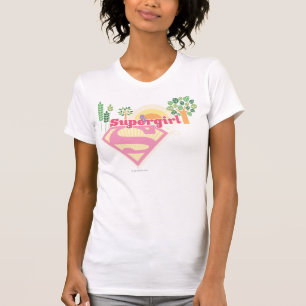 Supergirl Natuur Logo T-shirt