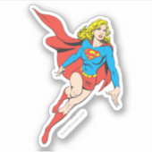 Supergirl op de vlucht sticker (Voorkant)