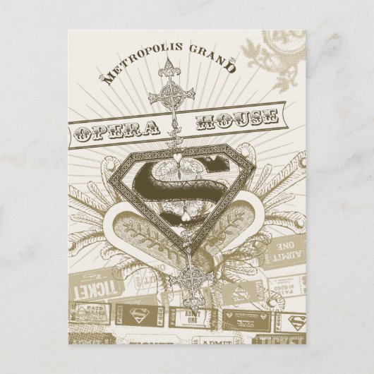 Supergirl Opera House Briefkaart (Voorkant)