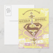 Supergirl Opera House Yellow Briefkaart (Voorkant / Achterkant)