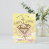 Supergirl Opera House Yellow Briefkaart (Staand voorkant)