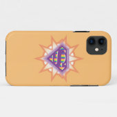 Supergirl Oranje Starburst Case-Mate iPhone Case (Achterkant (horizontaal))