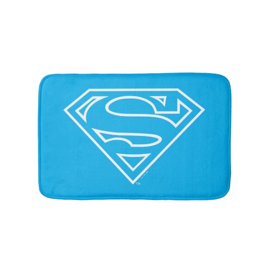 Supergirl Outline S-Shield Badmat (Voorkant)