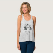 Supergirl-overzicht 1 tanktop (Volledige Voorkant)