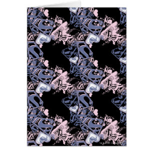 Supergirl Pink and Purple Pattern