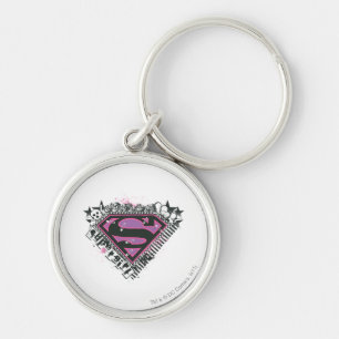 Supergirl Pins Logo Sleutelhanger