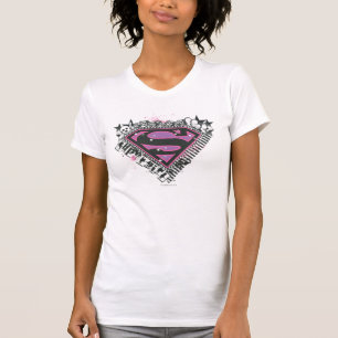 Supergirl Pins Logo T-shirt