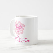 Supergirl Pop Idol Koffiemok (Voorkant links)