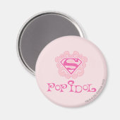 Supergirl Pop Idol Magneet (Voorkant / Achterkant)