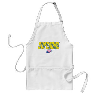 Supergirl Pop Logo Standaard Schort