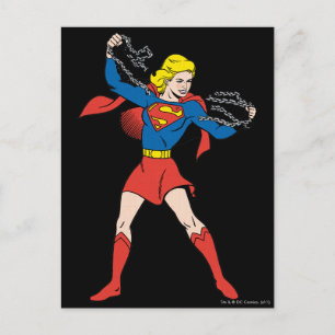 Supergirl Pose 10 Briefkaart