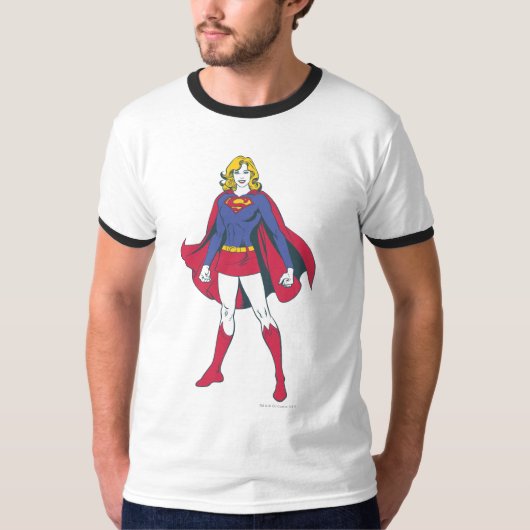 Supergirl Pose 2 T-shirt (Voorkant)