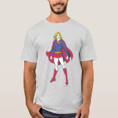 Supergirl Pose 2 T-shirt (Voorkant)