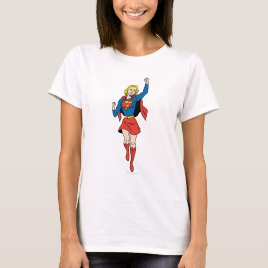 Supergirl Pose 4 T-shirt (Voorkant)