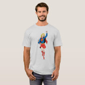 Supergirl Pose 4 T-shirt (Voorkant volledig)