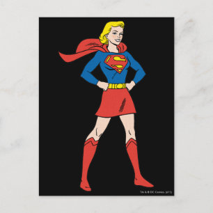 Supergirl Pose 7 Briefkaart