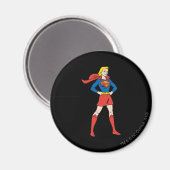 Supergirl Pose 7 Magneet (Voorkant / Achterkant)
