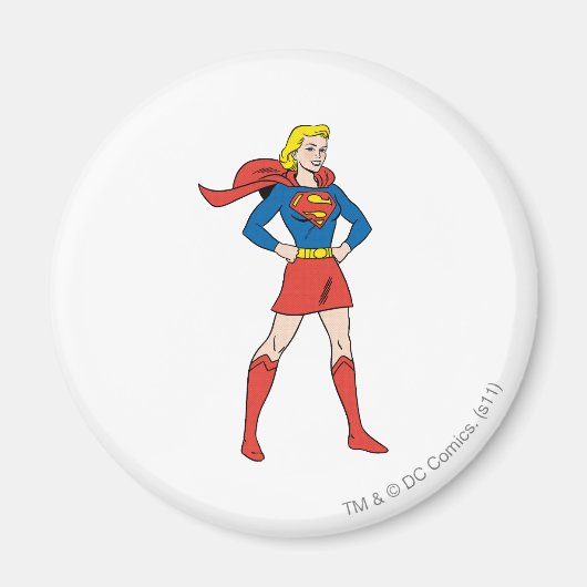 Supergirl Pose 7 Magneet (Voorkant)