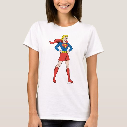 Supergirl Pose 7 T-shirt (Voorkant)