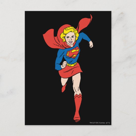 Supergirl Pose 8 Briefkaart (Voorkant)
