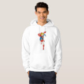 Supergirl Pose 8 Hoodie (Voorkant volledig)
