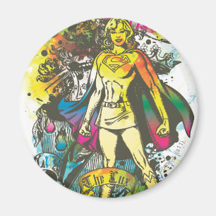 Supergirl Pose de Lux Magneet