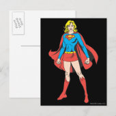 Supergirl Poses Briefkaart (Voorkant / Achterkant)