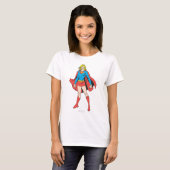 Supergirl Poses T-shirt (Voorkant volledig)