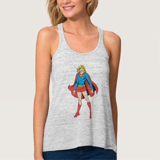 Supergirl Poses Tanktop (Voorkant)