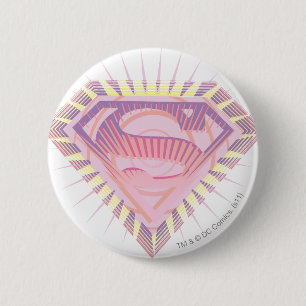 Supergirl Rad Logo Ronde Button 5,7 Cm