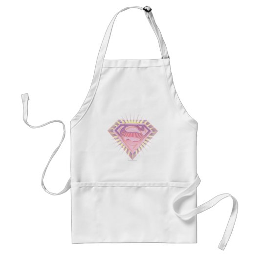 Supergirl Rad Logo Standaard Schort (Voorkant)
