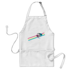 Supergirl Rainbow Stripes Standaard Schort