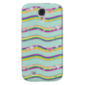 Supergirl Rainbow Waves Green Case-Mate Samsung Galaxy Hoesje (Achterkant)