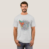 Supergirl Random World 2 T-shirt (Voorkant volledig)
