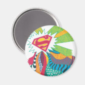 Supergirl Random World 3 Magneet (Voorkant / Achterkant)