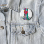 Supergirl Random World 4 Ronde Button 5,7 Cm (In situ)