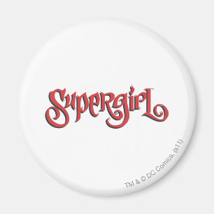 Supergirl Red Logo Magneet