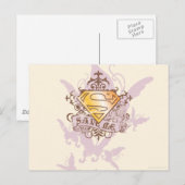 Supergirl Red me Briefkaart (Voorkant / Achterkant)
