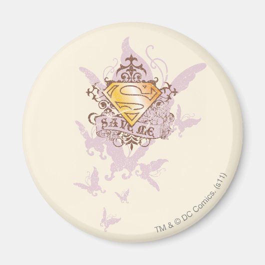 Supergirl Red me Magneet (Voorkant)