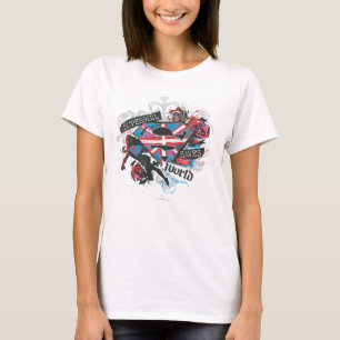 Supergirl redt de wereld t-shirt