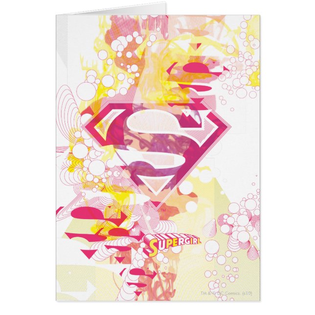 Supergirl Retro Logo (Voorkant)