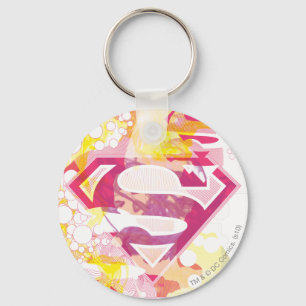 Supergirl Retro Logo Sleutelhanger