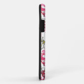 Supergirl roze inktpatroon Case-Mate iPhone case (Achterkant/rechts)