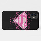 Supergirl Roze kleurrijke Logo Case-Mate iPhone Case (Achterkant (horizontaal))