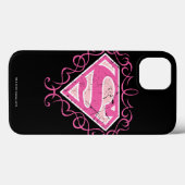 Supergirl Roze kleurrijke Logo Case-Mate iPhone Case (Achterkant (horizontaal))