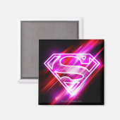 Supergirl roze magneet (Voorkant / Achterkant)