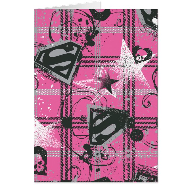 Supergirl roze plein (Voorkant)